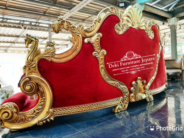 Sofa Tamu Mewah Asli Jepara Terbaru Klasik | Deki Furniture Jepara