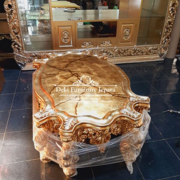 Sofa Tamu Mewah Asli Jepara Terbaru Klasik | Deki Furniture Jepara